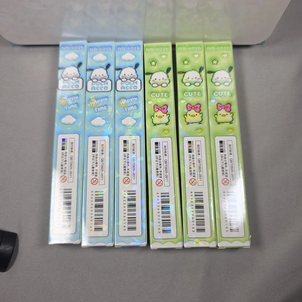 Pochacco Pens Mystery Pack Pen Set Of 6 New Blind Boxes